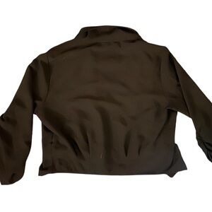 Chocolate Black Fabric Label